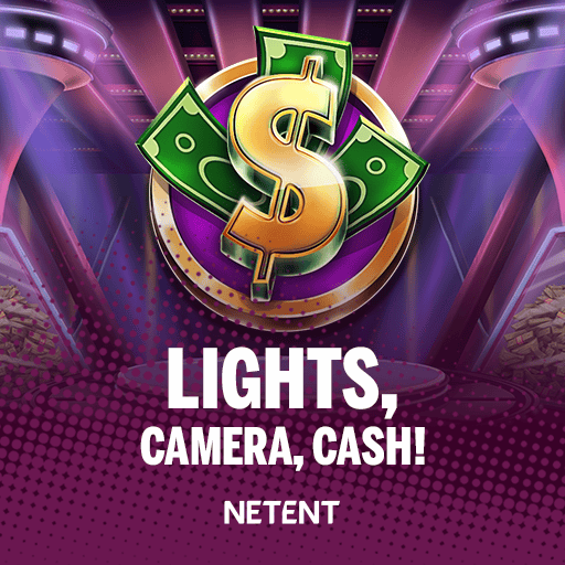 Lights, Camera, Cash! logotyp