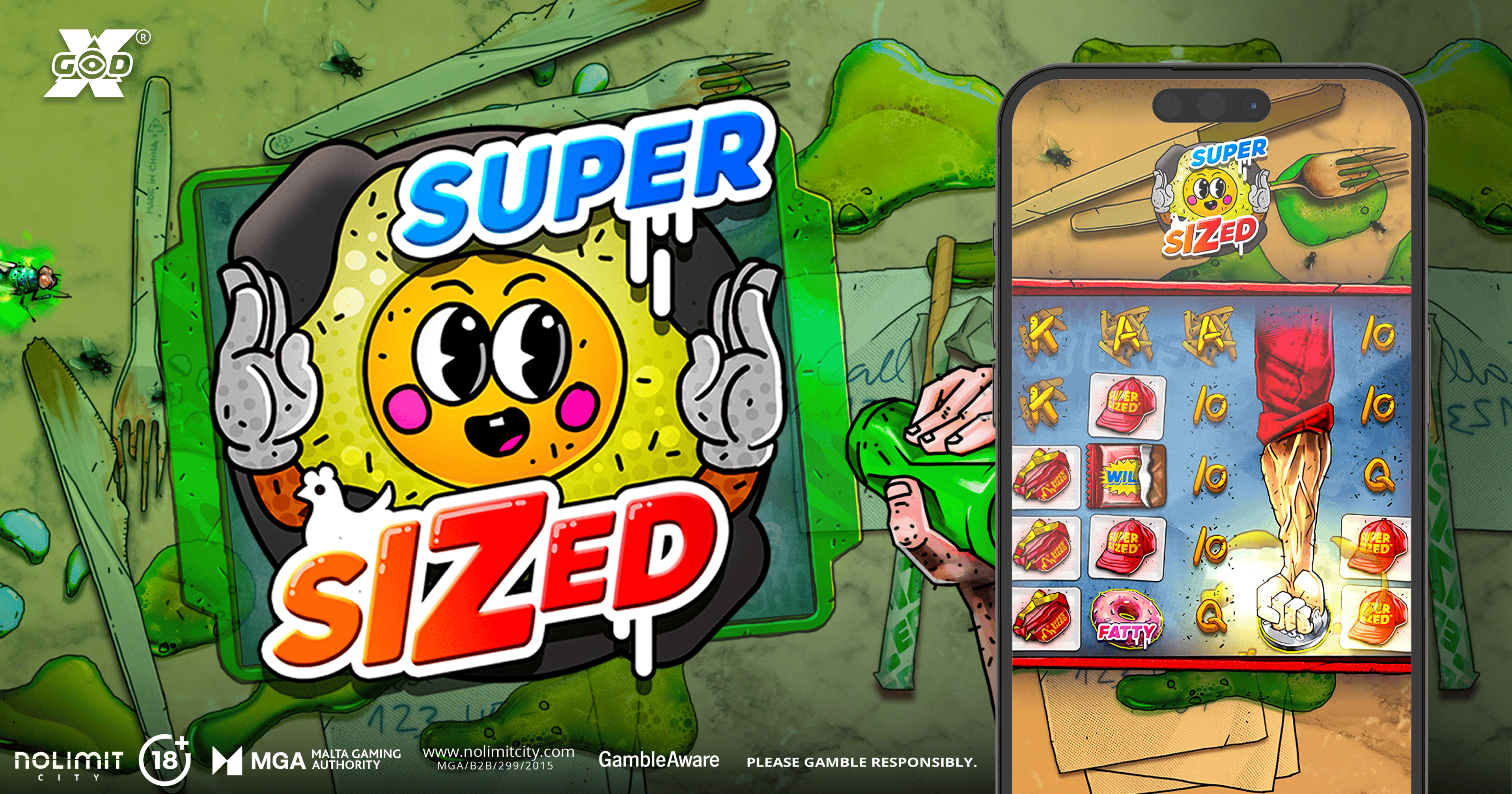 Supersized slot från Nolimit City
