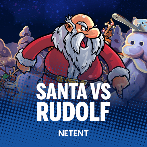 Santa vs Rudolf logotyp