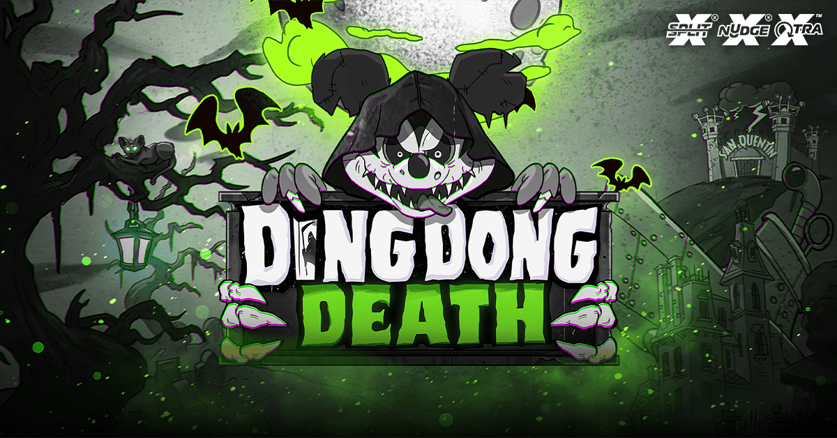 Ding Dong Death key art from Nolimit City