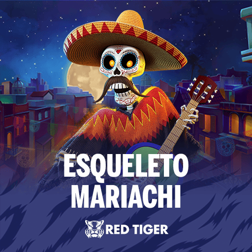 Esqueleto Mariachi logotyp