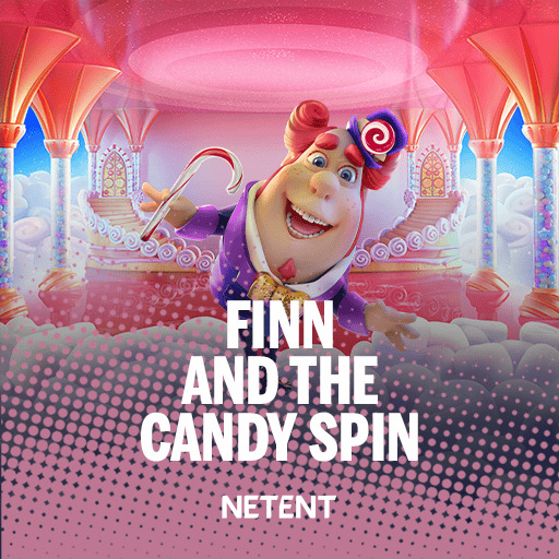 Finn and the Candy Spin logotyp