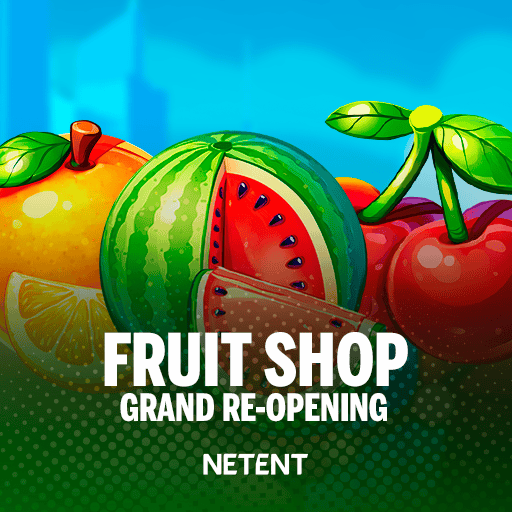 Fruit Shop Grand Re-Opening logotyp