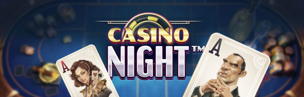 Interface de Casino Night en ligne sur mobile