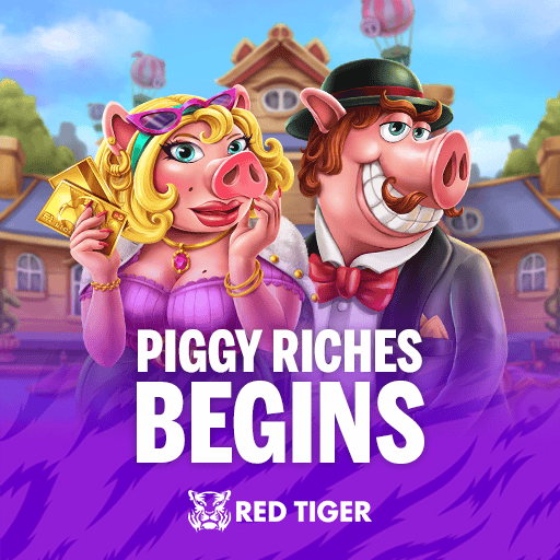 Piggy Riches Begins logotyp