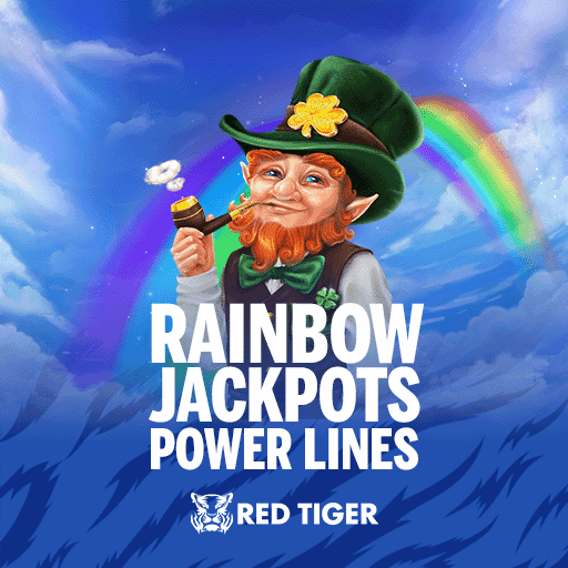 Rainbow Jackpots Power Lines logotyp